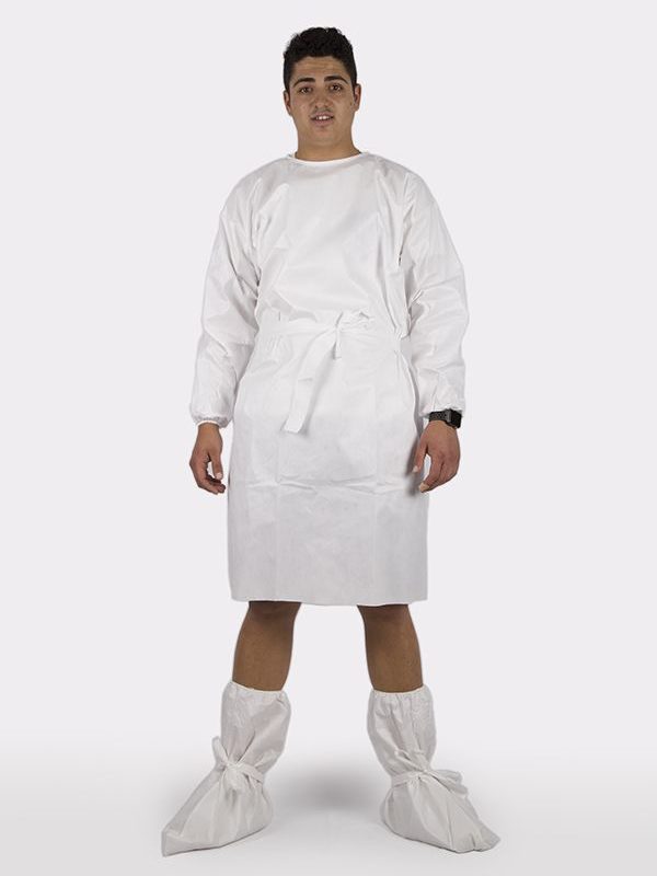 Bata EPI costuras cosidas